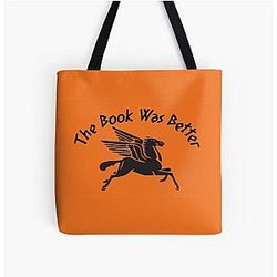 El libro era mejor - Percy Jackson All over Print Tote Bag