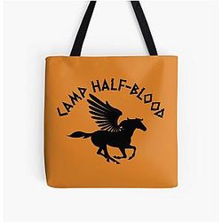 Camp Half Blood Percy Jackson Inspired Gear All Over Print Tote Bag