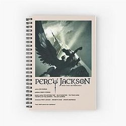 Percy Jackson Alternate 덮개 나선형 노트북