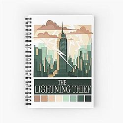 Percy Jackson The Lightning Thief  Spiral Notebook