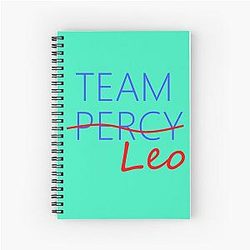 Team Leo | Percy Jackson Notebook spirale