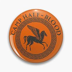 Percy Jackson Camp Half Blood Pin