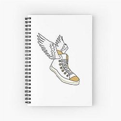 Percy Jackson 비행 신발 나선형 노트북