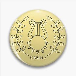 Percy jackson Apollo cabin 7 Pin