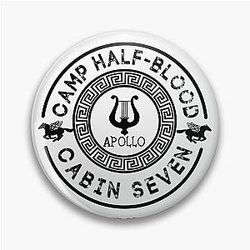 Percy Jackson Cabin Seven -- Apollo Pin