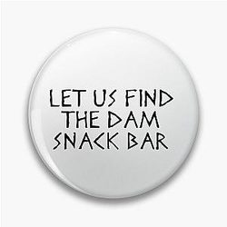 Dam snack bar Percy Jackson Pin