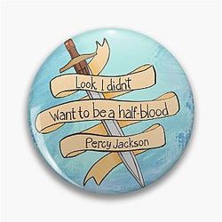 Percy Jackson sticker Pin