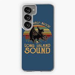 Vintage Percy Jackson Camp Half Blood Long Island Sound Sunset Samsung Galaxy Soft Case