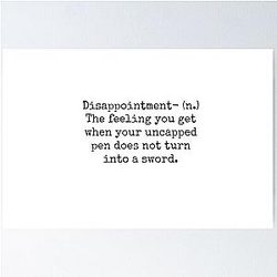 Percy Jackson Disappointment  Poster