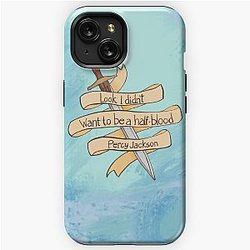 Percy Jackson sticker iPhone Tough Case