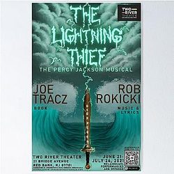 "The Lightning Thief: The Percy Jackson Musical" Official Poster Poster