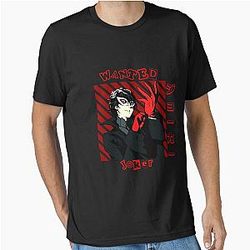 Persona 5 Joker Wanted Essential T-Shirt
.cleaned 
 Persona 5 Joker Wanted T-Shirt