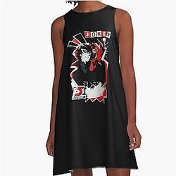 Persona 5 Joker Mens A-Line Dress