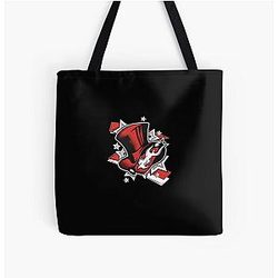Persona 5 Royal The Phantom Thieves Logo All Over Print Tote Bag