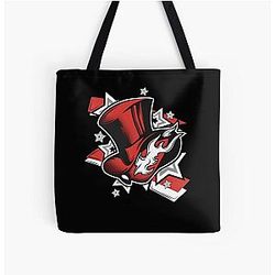 Persona 5 Royal The Phantom Thieves Logo All Over Print Tote Bag