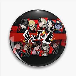 Persona 5 Royal Showtime Group Collage Pin