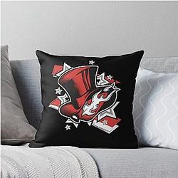 Persona 5 Royal The Phantom Thief Logo Throw Pillow