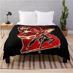 The Phantom Thief of the Hearts Leader Throw Blanket