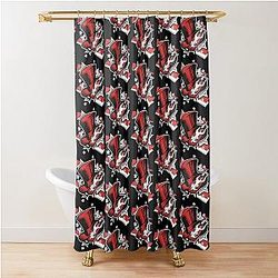 Persona 5 Royal Phantom Thieves Logo Shower Curtain