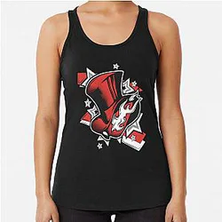 Persona 5 Royal The Phantom Thieves Logo Active Racerback Tank Top
