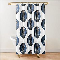 Peso Pluma Def Paint Effect T-Shirt and Shower Curtain