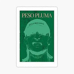 Peso Pluma Stamp Sticker
