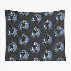 Peso Pluma Def Paint Effect T-Shirt and Tapestry