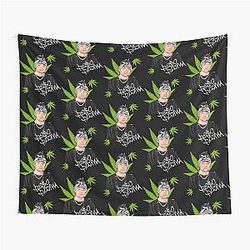 Hand drawn Peso Pluma ella baila a Tapestry