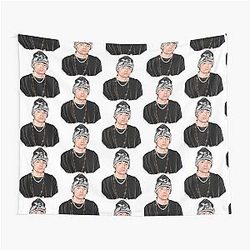 Hand drawn Peso Pluma ella baila Tapestry