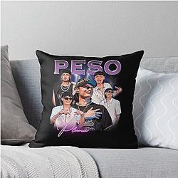 Peso Pluma Bootleg Classic T-Shirt Throw Pillow