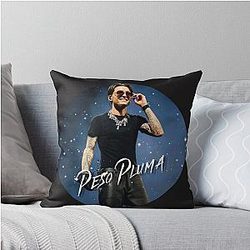 Peso Pluma Def Paint Effect T-Shirt and Throw Pillow