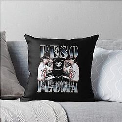 Peso Pluma Throw Pillow