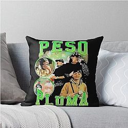 Peso Pluma Throw Pillow
