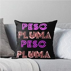 Peso Pluma Throw Pillow