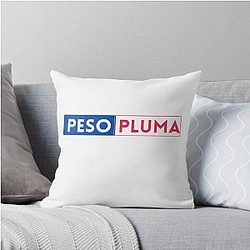 PESO PLUMA Throw Pillow