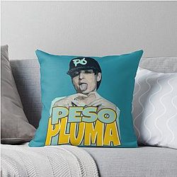 Peso Pluma Throw Pillow