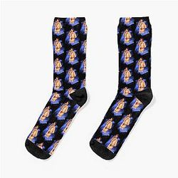 Hand drawn Peso Pluma Socks