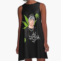 Hand drawn Peso Pluma ella A-Line Dress