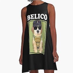 Corridos Belicos Peso Pluma A Line Dress