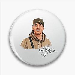 Hand drawn Peso Pluma Pin