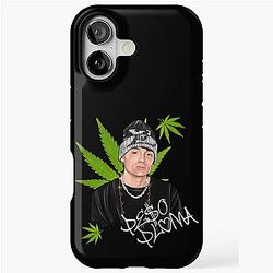 Hand drawn Peso Pluma ella baila si solat iPhone Tough Case