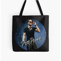 Peso Pluma Def Paint Effect T-Shirt and Sticker All Over Print Tote Bag