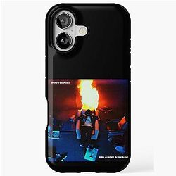 Eslabon Armado Ella baila sola Desvelado album cover Peso Pluma iPhone Tough Case