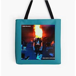 Eslabon Armado - Ella baila sola - Desvelado - Peso Pluma All Over Print Tote Bag