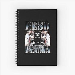 Peso Pluma Retro Vintage Notebook