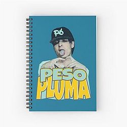 Peso Pluma Spiral Notebook