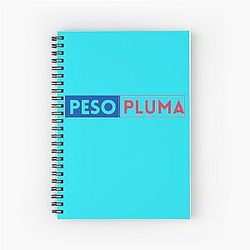 Peso Pluma Spiral Notebook