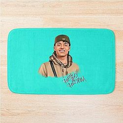 Hand drawn Peso Pluma bath mat