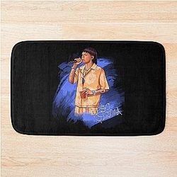 Hand drawn Peso Pluma Bath Mat