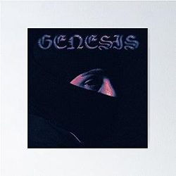 Peso Pluma - Génesis album 2023 Poster becomes 
Peso Pluma - Genesis 2023 Poster